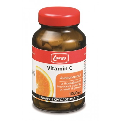 LANES Vitamin C 1000mg 60 Ταμπλέτες